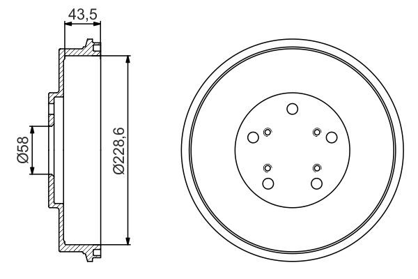 BOSCH Bromstrumma 0 986 477 231 Byta Bromstrumma MAZDA 323 pris BOSCH 0 986 477 231