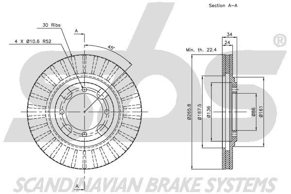 sbs Flexible de frein 1330853363 1330853363 sbs Durite de frein Mercedes-Benz pas cher