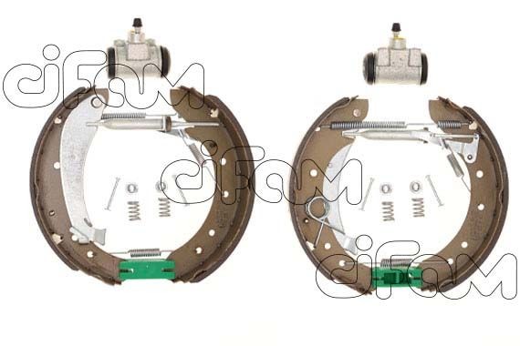 CIFAM Bremžu komplekts, Trumuļu bremzes 151-074 Bremžu komplekts, trumuļu bremzes TOYOTA CIFAM 151-074