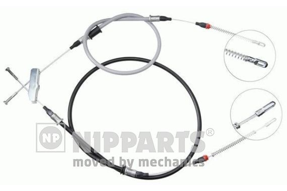 NIPPARTS Tautrekk, håndbremse J11275 Bremsewire NIPPARTS AGILA J11275 billige