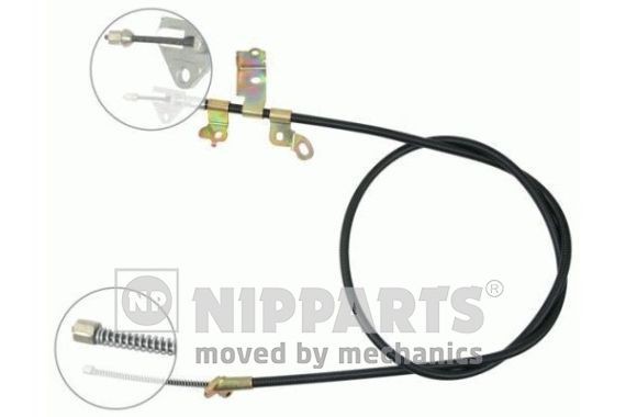 NIPPARTS Żażné lanko parkovacej brzdy J19508 NIPPARTS Lanko ručnej brzdy TOYOTA J19508