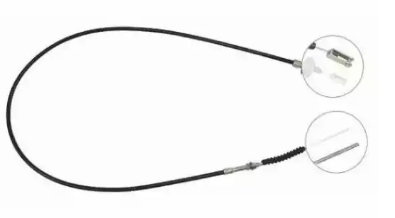 NIPPARTS Lanko ovládania spojky J24220 Spojkové lanko SUBARU NIPPARTS J24220