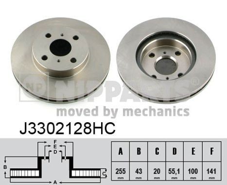 NIPPARTS Piduriketas J3302128HC Piduriketas NIPPARTS Toyota YARIS J3302128HC