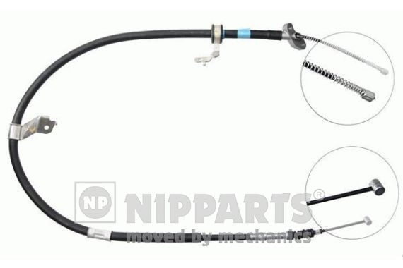 NIPPARTS Hand brake cable N3922059 Toyota CELICA NIPPARTS handbrake cable N3922059