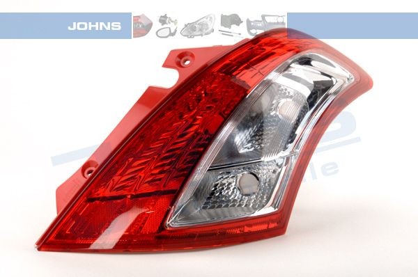 Baglygte JOHNS 74 15 88-1 JOHNS 74 15 88-1 Baglys venstre bag Suzuki SPLASH 2020
