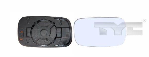 Spiegelglas, Außenspiegel TYC 337-0032-1 TYC 337-0032-1: Außenspiegelglas Volkswagen CADDY 2003