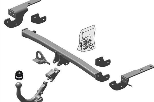 Gancio traino BRINK 417900 BRINK 417900 Ganci rimorchio PEUGEOT 307 2017