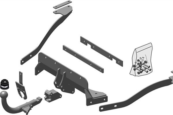 Attelage BRINK 436800 BRINK 436800: Attelage remorque BMW Série 7 2000
