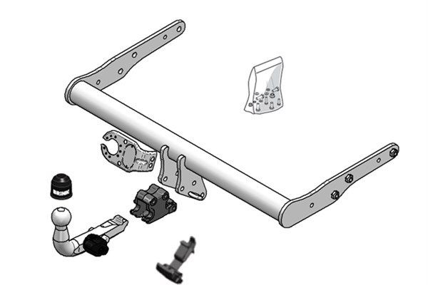 Κοτσαδόρος BRINK 468400 BRINK 468400: Κοτσαδόρος Volkswagen AMAROK 2022