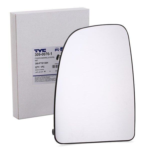 TYC Backspegelglas 309-0076-1 TYC 309-0076-1 Backspegelglas AUDI Q5 vänster och höger