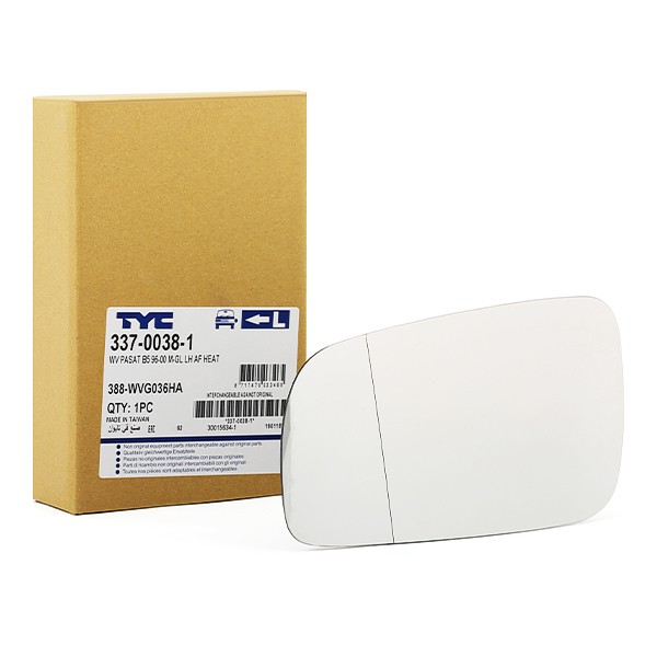 TYC Miroir de rétroviseur 337-0038-1 337-0038-1 Rétroviseur exterieur TYC SEAT LEON