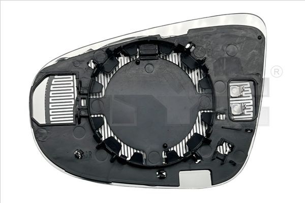 Speilglass, ytterspeil TYC 337-0171-1 TYC 337-0171-1 Speilglass foran venstre høyre Volkswagen GOLF 2023