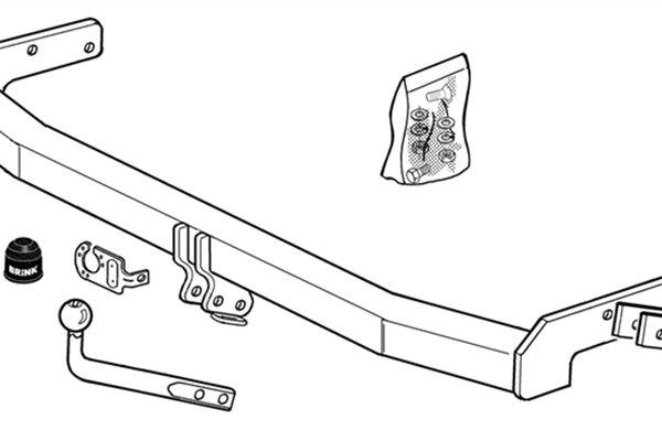 Gancio traino BRINK 270300 BRINK 270300 Ganci rimorchio RENAULT TWINGO 2008