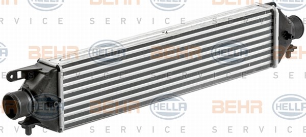 HELLA Intercooler 8ML 376 900-431 FIAT QUBO HELLA turbo intercooler 8ML376900431