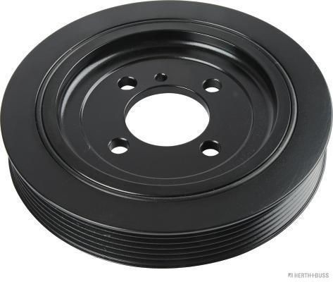 HERTH+BUSS JAKOPARTS Crankshaft pulley J1090501 HERTH+BUSS JAKOPARTS J1090501 Crankshaft pulley - KIA Carens 3 belt pulleys / gears parts