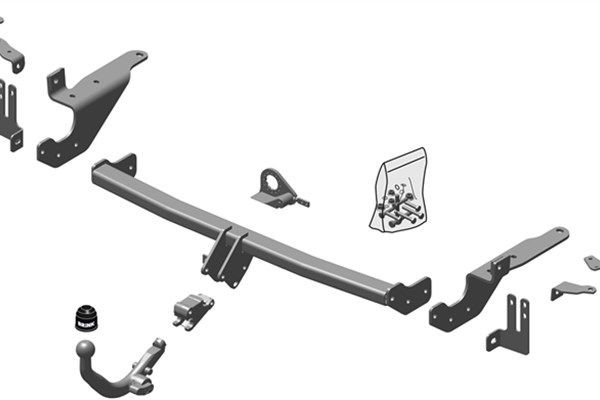 Anhængertræk BRINK 475600 BRINK 475600 Trækkrog TOYOTA CELICA 1999