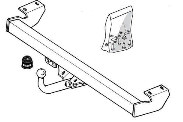 BRINK Kärukonks 214300 BRINK 214300 Kärukonks Lada NOVA odav