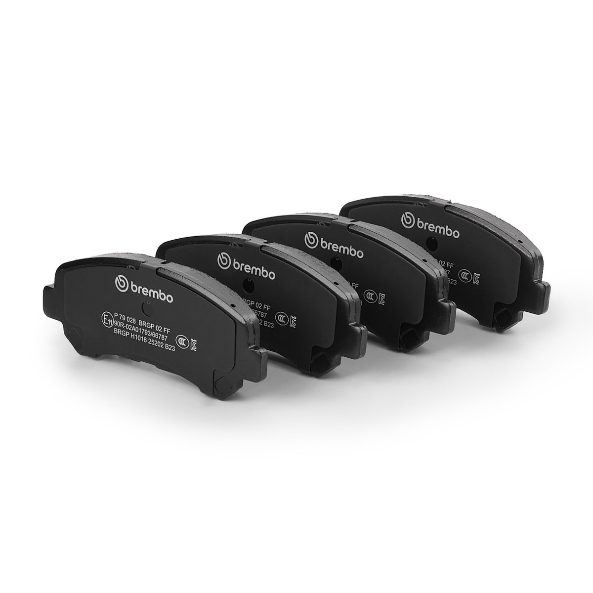 BREMBO Bremseklodser P 79 028 Bremseklodssæt BREMBO Suzuki SAMURAI Prime P 79 028