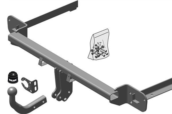 BRINK Trekhaak 448800 448800 BRINK Trekhaken Opel 25_, 26_, 27_ prijs