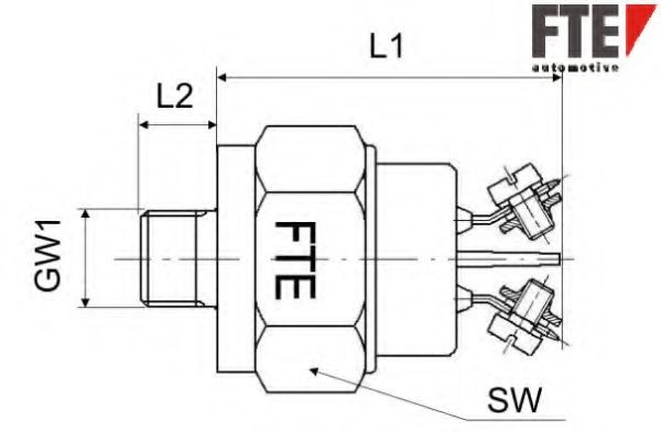 FTE Jarruvalokatkaisin H0052 H0052 FTE Jarruvalokatkaisin SUBARU XV