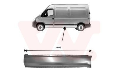 Πλευρικό τοίχωμα VAN WEZEL 4387145 VAN WEZEL 4387145: Πλευρικό τοίχωμα Renault Symbol 2018