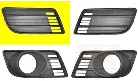 VAN WEZEL Bumper grill 5225592 VAN WEZEL 5225592 Suzuki Vitara LY bumper grill replacement