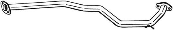 BOSAL Výfukové potrubie 850-031 850-031 Vyfukove potrubie BOSAL MAZDA 929