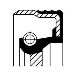 CORTECO Shaft Seal, automatic transmission 19036709B CORTECO 19036709B Seat Toledo 1m gearbox gaskets replacement