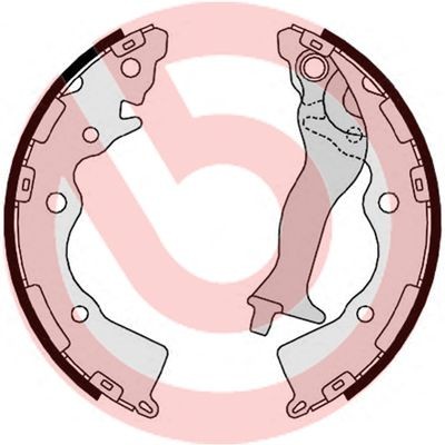 BREMBO Jogo de maxilas de travão S 30 524 Cintas de travão BREMBO CEE'D S 30 524 baratos