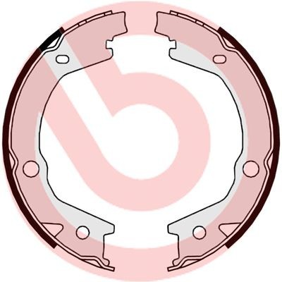 Handbrake shoes BREMBO S 30 530 BREMBO S 30 530 SSANGYONG RODIUS 2017 handbrake shoes price