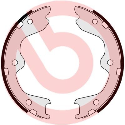 BREMBO Piduriklotside komplekt, seisupidur S 56 544 BREMBO S 56 544 originaal Piduriklotside seisupidur KIA SHUMA hind