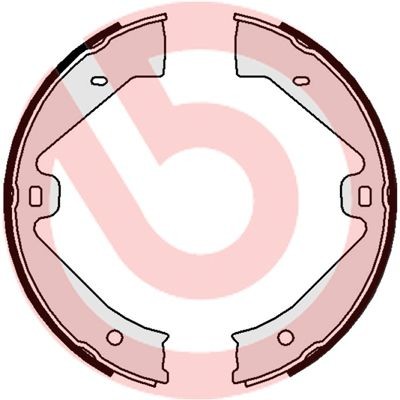 BREMBO Bremseskosett, håndbrems S 65 505 S 65 505 Håndbremse VW LT BREMBO