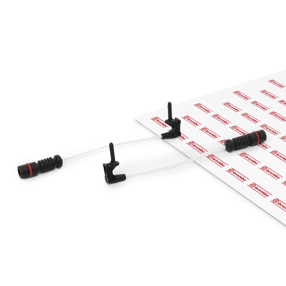 BREMBO Waarschuwingscontact, remvoering- / blokslijtage A 00 285 Slijtage indicator remblokken BREMBO CLC A 00 285 goedkoop