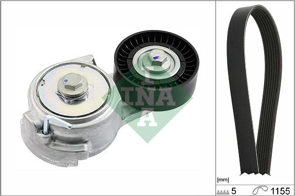 INA Poly V-riem set 529 0011 10 529 0011 10 Multiriem set INA HYUNDAI SONATA