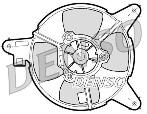 DENSO Ventola radiatore DER09087 DER09087 costo Ventola radiatore DENSO LANCIA BETA