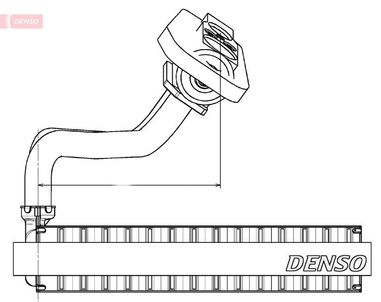 DENSO Fordamper aircondition DEV09020 DEV09020 Fordamper aircondition BMW 2-serie DENSO