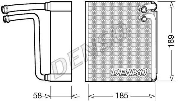 DENSO Fordamper aircondition DEV09025 Fordamper DENSO 2-serie DEV09025 billig