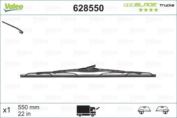 VALEO Essuie-glace 628550 VALEO 628550 Jeu de balais d'essuie-glace Jumper I Van (230) prix