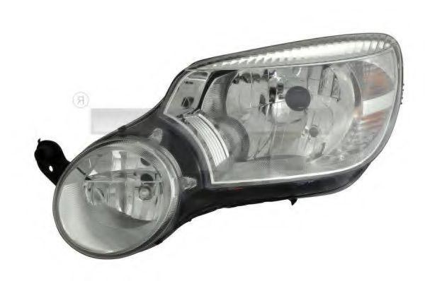 TYC Koplamp 20-12348-15-2 Skoda SUPERB Voorlamp TYC 20-12348-15-2