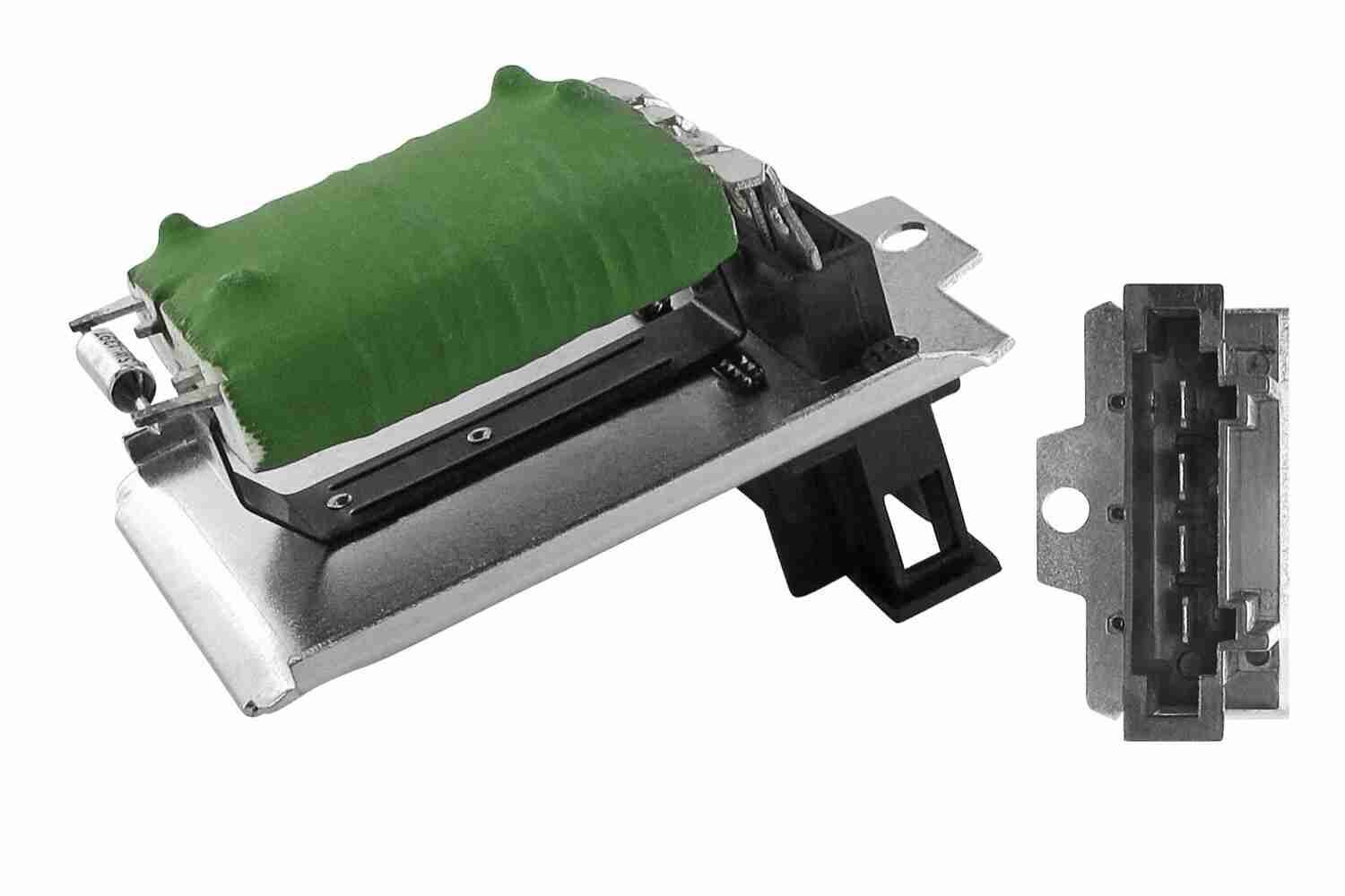 VEMO Regulator, kupévifte V10-79-0007 VEMO V10-79-0007 Motstand kupevifte VW T4 Flatvogn lastebil til en fordelagtig pris
