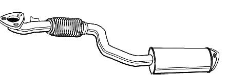Catalizzatore VEGAZ DAS-151 VEGAZ DAS-151 Marmitta catalitica CHEVROLET NUBIRA 2009