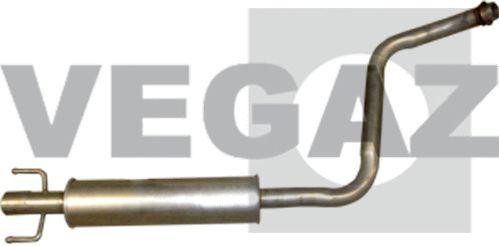VEGAZ Mittenljuddämpare TS-368 TS-368 VEGAZ mellandämpare TOYOTA PROACE