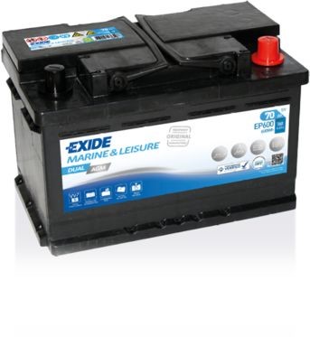 EXIDE Battery EP600 EXIDE DUAL AGM EP600 Battery