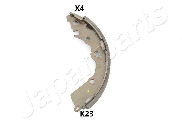 JAPANPARTS Bremžu loku komplekts GF-K23AF Bremžu loku Kia TA GF-K23AF JAPANPARTS
