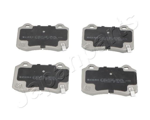 JAPANPARTS Τακάκια φρένων PP-907AF Σετ τακάκια JAPANPARTS CHEVROLET PP-907AF