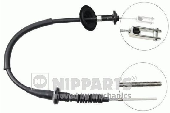 NIPPARTS Lanko ovládania spojky J27250 Spojkové lanko NIPPARTS SUBARU J27250