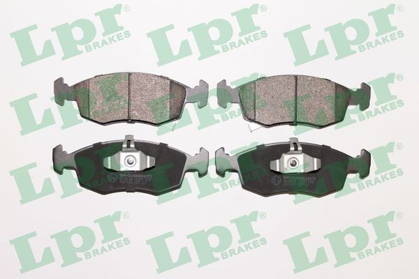 LPR Brzdové doštičky/platničky 05P1766 Športové brzdové doštičky LPR Fiat SEDICI 05P1766