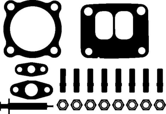 MAHLE Montaažikomplekt, kompressor 001 TA 15055 000 Turbokompressori tihend MAHLE MERCEDES-BENZ 001 TA 15055 000