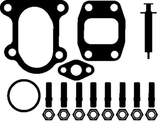 MAHLE Montaažikomplekt, kompressor 001 TA 17422 000 Turbokompressori tihend MERCEDES-BENZ MAHLE 001 TA 17422 000