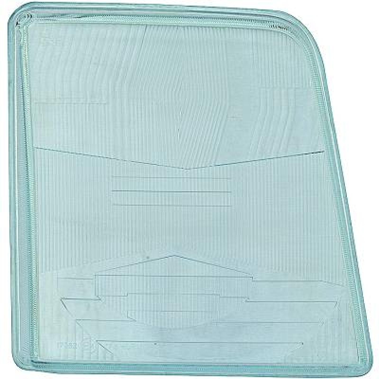 DIEDERICHS Lygteglas, forlygte 2280087 DIEDERICHS 2280087 Lygteglas, forlygte